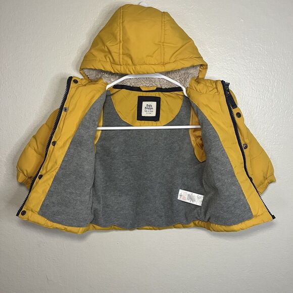 Baby Boden Convertible Puffer Jacket Puffer Vest Winter Snow Coat Infant 6-12m - Picture 7 of 9